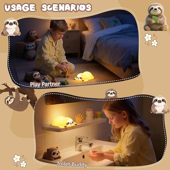 Soft LED Bedside Lamp